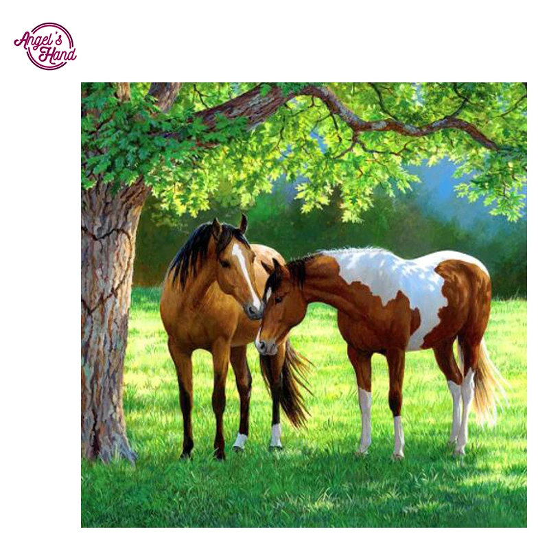 Ручная работа ангела 5D Алмазная мозаика Набор для вышивки крестом &quotДве