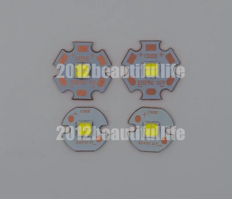 5 шт./лот 6 в 12 В CREE XHP50 19 Вт холодный белый теплый светодиод высокой мощности с