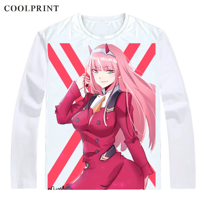 DARLING в FRANXX футболки мульти-стиль рубашка с длинными рукавами Дарин Za Furankisu DarliFra