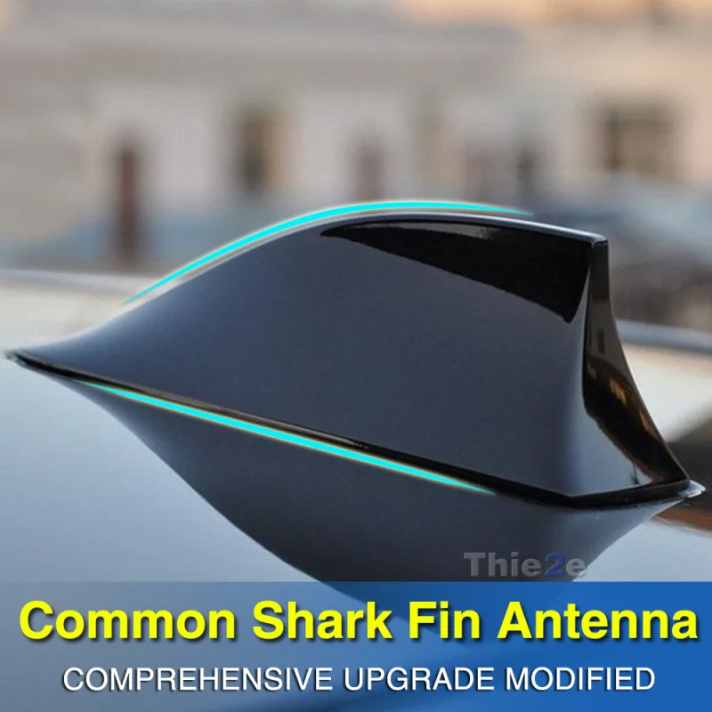 Car-styling Antenna Shark Fin Radio FM Signal Aerials For Renault duster megane 2 logan renault clio Koleos Accessories | Автомобили и
