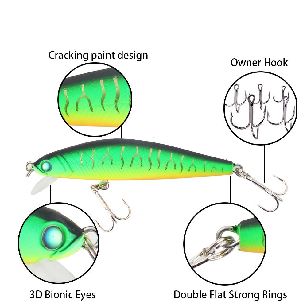 2017 хорошее качество профессиональная Приманка 7 см/6 г профессиональные