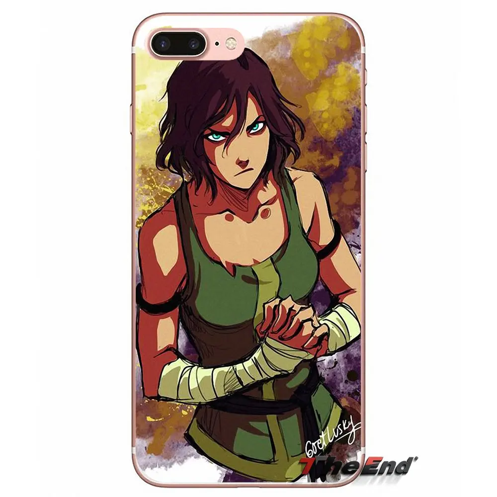 Мягкий чехол для iPhone X 4 4S 5 5S 5C SE 6 6S 7 8 Plus Samsung Galaxy J1 J3 J5 J7 A3 A5 2016 2017|legend of korra|for iphonegalaxy j1