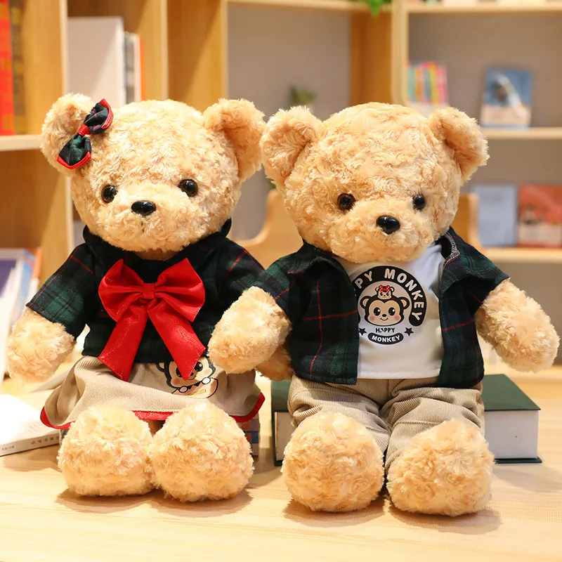 Teddy bear plush toy doll cute exquisite children gift Christmas | Игрушки и хобби