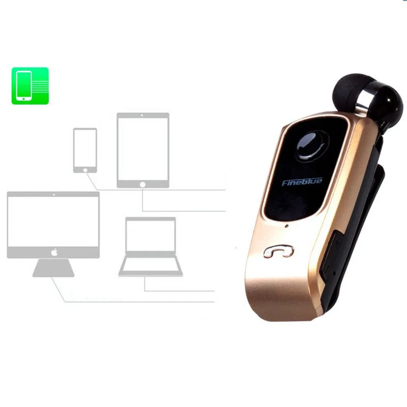 FineBlue F920 Наушники Наушники Беспроводные Наушники Драйвер Bluetooth-гарнитура Звонки Напомнить Износ Вибрации Клип наушники