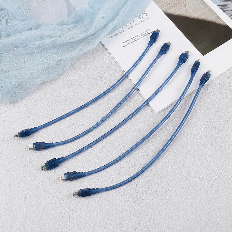 5 шт. 30 см USB 2 0 Mini b pin Male to Cable Cord High Speed| |