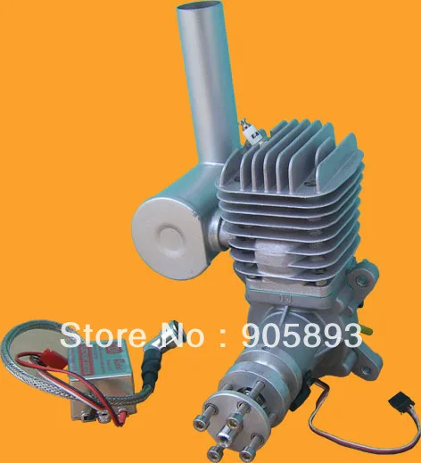Новое поступление! Радиоуправляемый летный двигатель 50cc CDI зажигание бесплатная