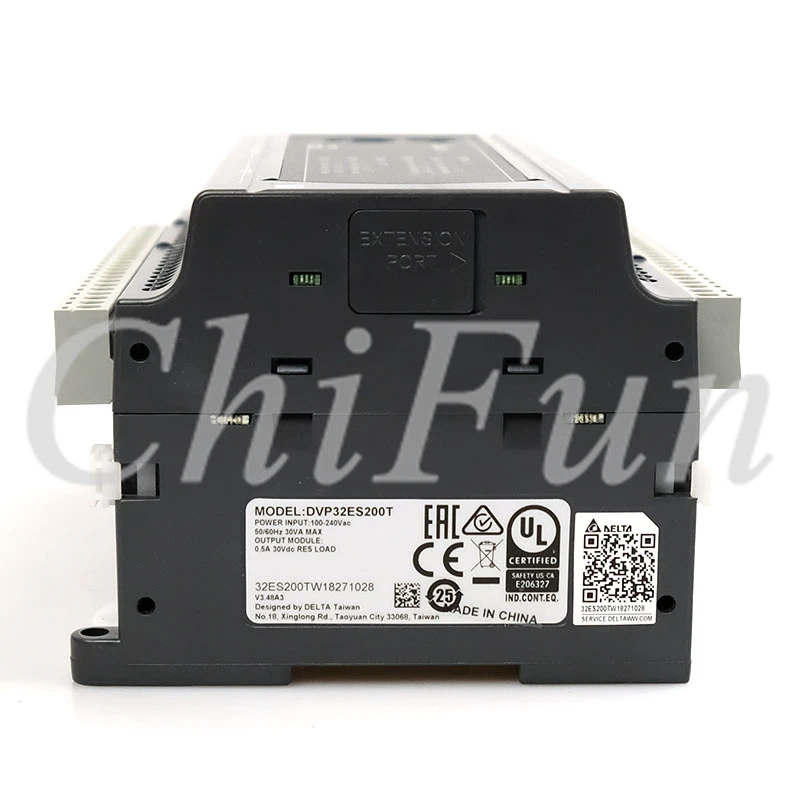 Контроллер программирования PLC Delta DVP32ES200T ES2 series 100 240VAC 16DI 16DO транзисторный выход в