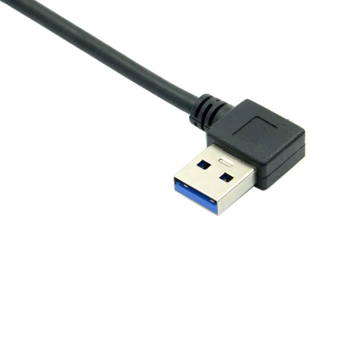0 4 м под прямым углом 90 градусов USB 3 A Тип мужчина к прямо в Мужской кабель для