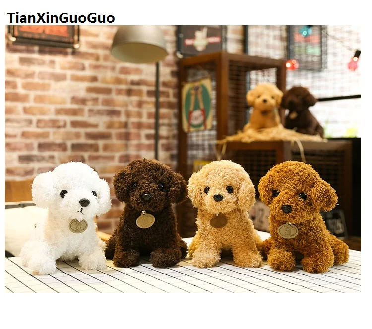 Милая плюшевая игрушка ted dog около 20 см мягкая кукла для собаки День Святого