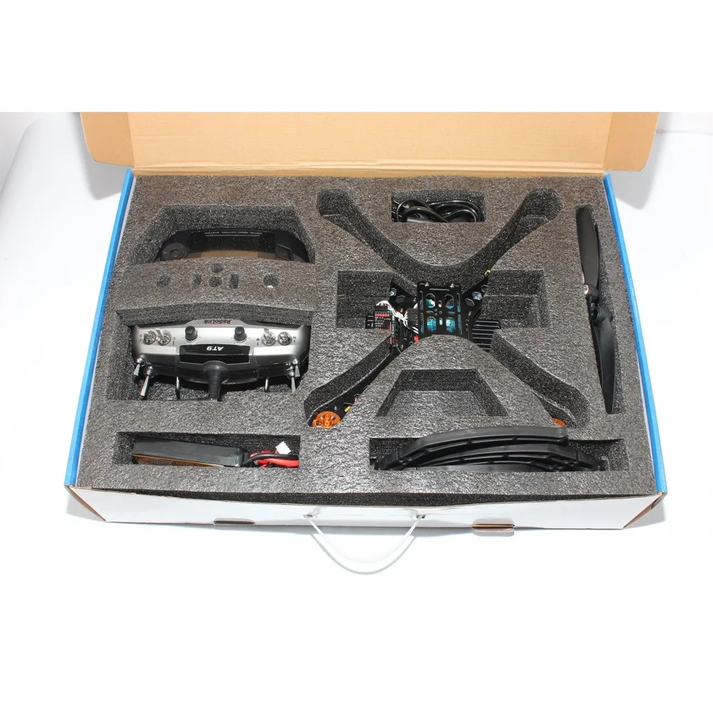 Полный DIY мини гоночный Дрон RC Racer 310 Стекловолоконная рама Мультикоптер микро F3 Контроллер полета AT9 FS-i6 передатчик F14891-H