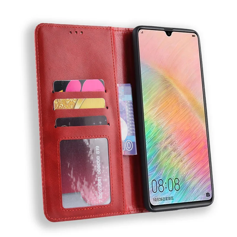 YeLun роскошные кожаные чехлы для телефонов HUAWEI Mate20 HMA-L29 AL00 Mate20Pro LYA-L29 Mate20X Магнитный Флип Чехол-бумажник