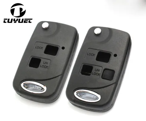 Modified Flip Folding Remote Key Shell For Lexus 2 3 Buttons FOB Car Key Blanks Case Uncut Blade
Modified Flip Folding Remote Key Shell For Lexus 2 3 Buttons FOB Car Key Blanks Case Uncut Blade