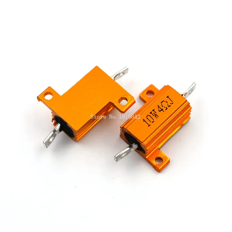 

2 шт., резистор RX24 10 Вт 4R 4RJ с металлической оболочкой