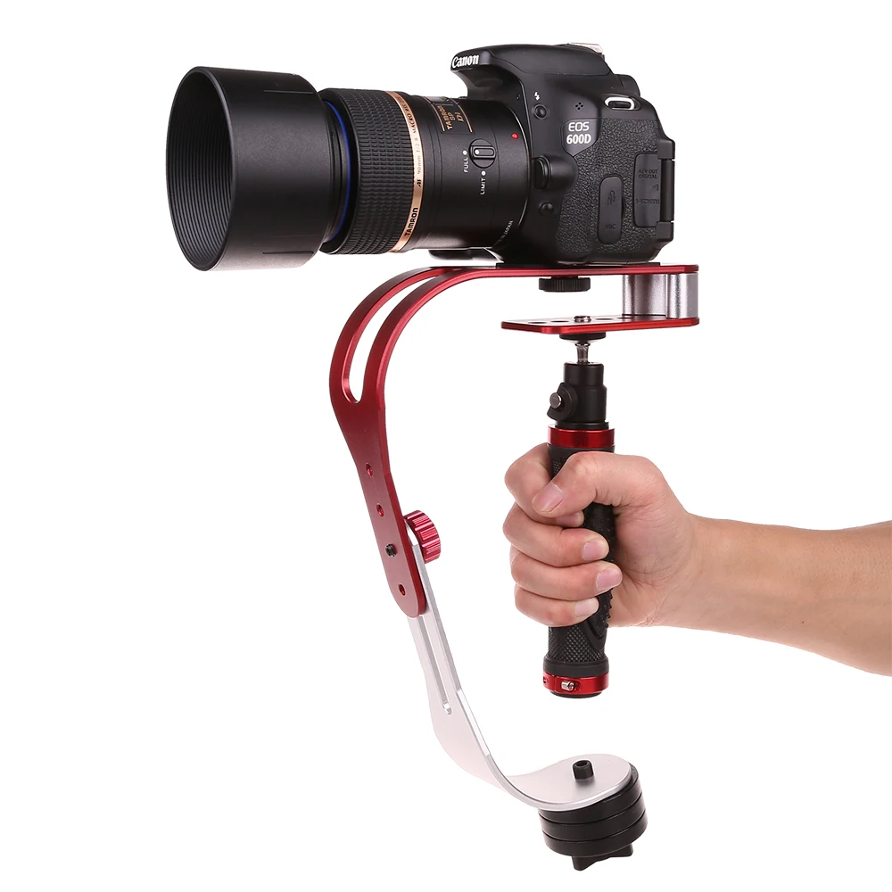 Ручной видео стабилизатор Steadicam Стабилизатор для Gopro DSLR SLR цифровая камера Спорт DV алюминиевый сплав estabilizador de camera