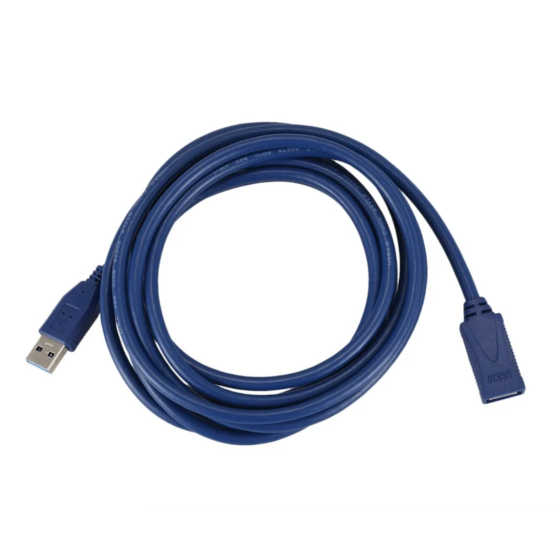 USB 3 0 A штекер на гнездо м/10 футов супер Быстрое расширение кабеля|Кабели для