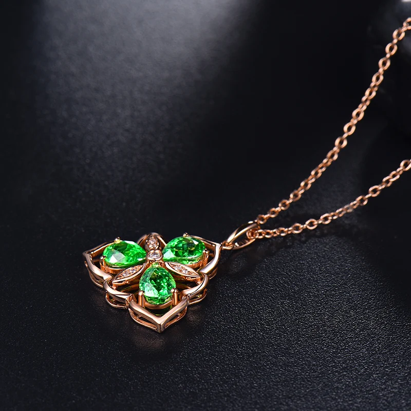 LOVERJEWELRY Женские Подвески Романтический Твердые 18Kt из розового золота с