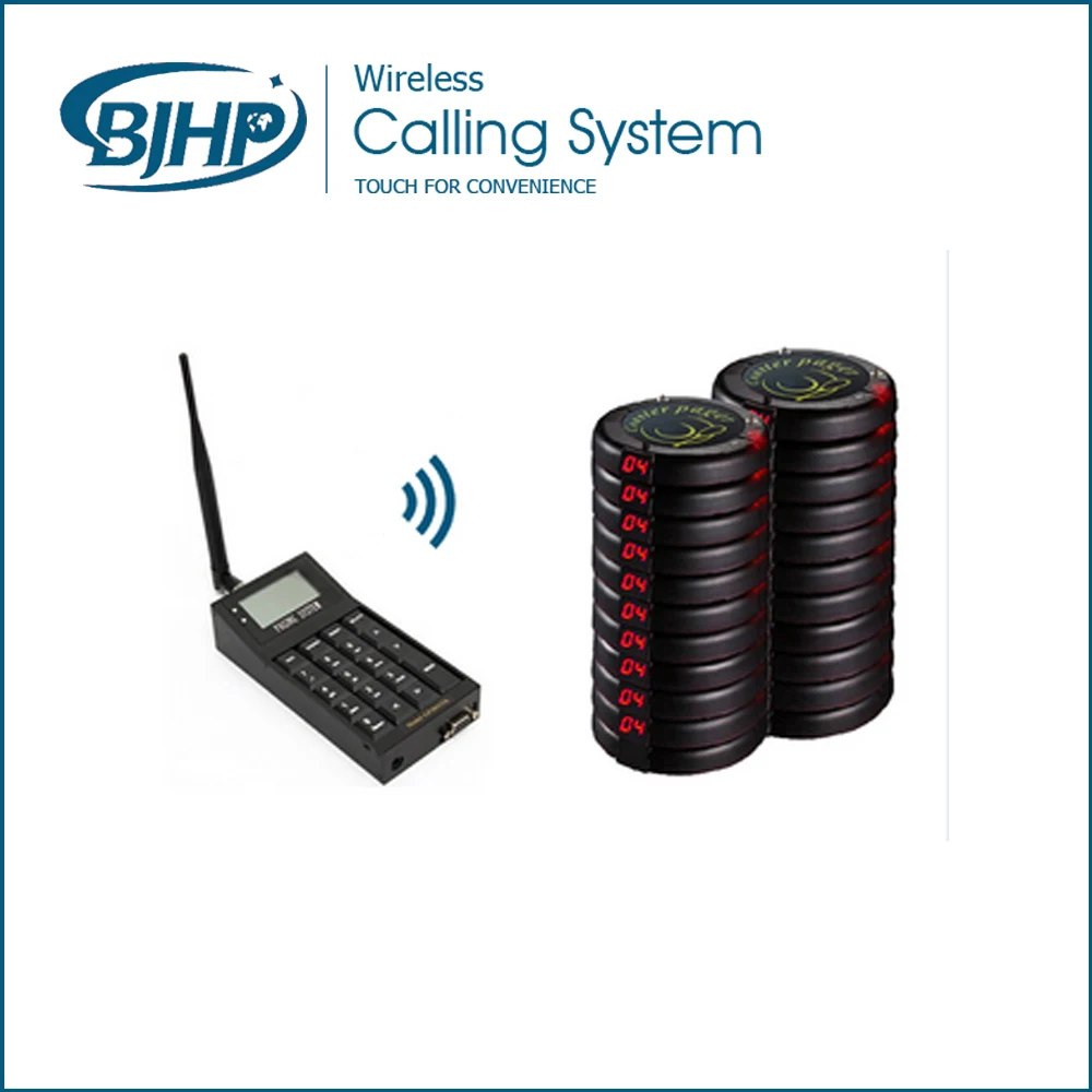 Пищевая площадка Вибрирующая подставка пейджер беспроводная Гостевая система
