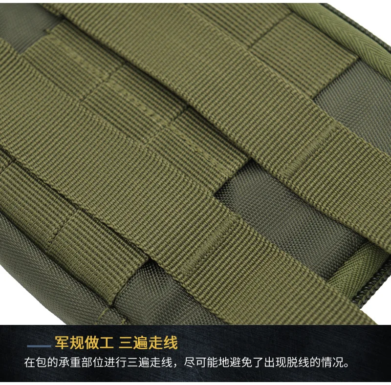 Военный EDC Molle мешок сетки инструменты аксессуары сумки 1000D нейлон Тактические поясные охотничьи сумки Открытый фонарик журнал карман