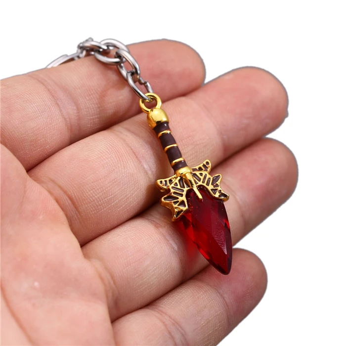 DOTA 2 брелок Aghanim's Scepter брелок 3 цвета брелок со стразами брелок Подвеска Брелки мужские ювелирные изделия
