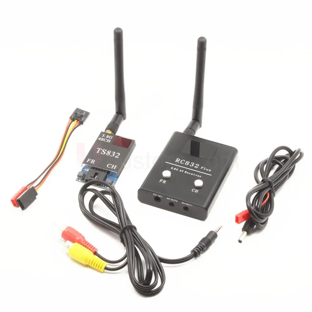 LRS FPV Combo 5 8G 600 мВт видеопередатчик приемник и 2 шт антенна Fatshark для гоночного дрона