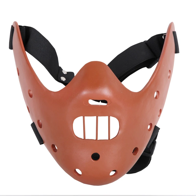 Hannibal The silence of the lambs red dragon Halloween полумаска Изысканная смоляная маска маскарадные