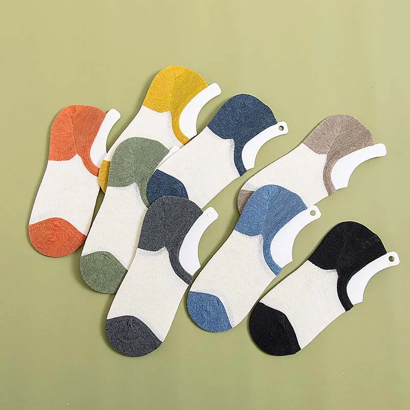 Носки [COSPLACOOL] женские хлопковые в Корейском стиле летние Нескользящие невидимые