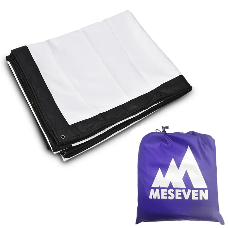 72 дюймовый Портативный и складной белый парусиновый проектор проекционный экран