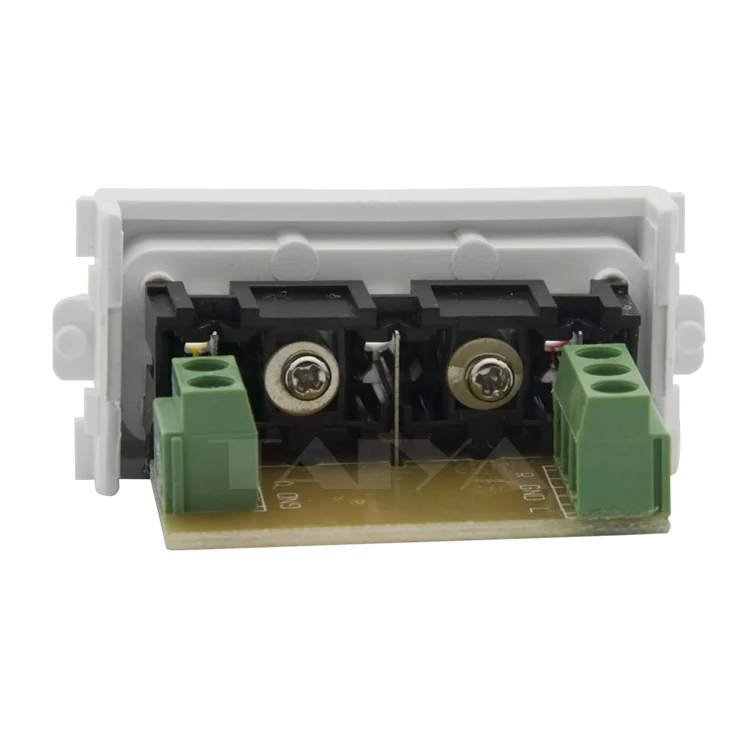 3 RCA AV соединитель настенная пластина с задним винтовым соединителем |