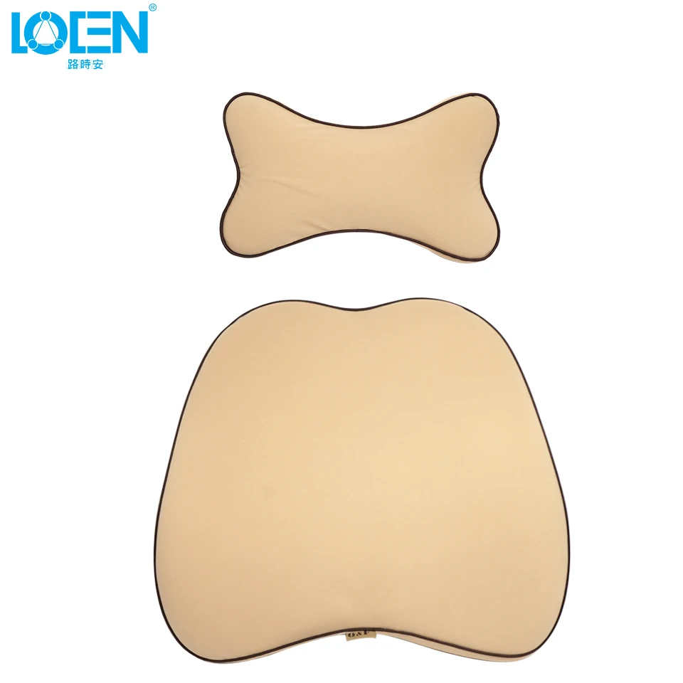 LOEN подушка на шею для автомобиля спинки сиденья Поддержка из пены с эффектом