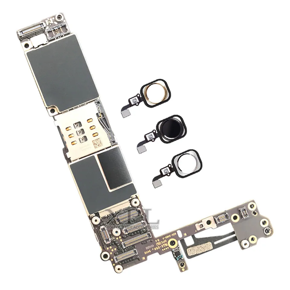 Оригинальная разблокированная материнская плата для iphone 6 с сенсорным ID/без Touch ID, для iphone 6 16 Гб/64 Гб/128 ГБ