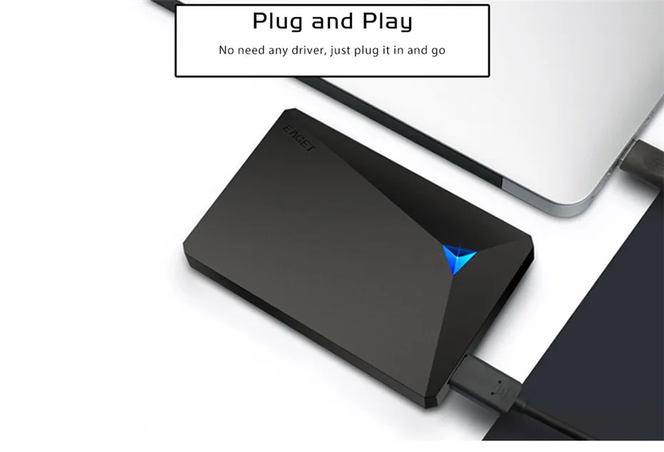 Eaget G20 500 Гб/1 ТБ/2 ТБ/3 ТБ USB 3,0 внешний жесткий диск ударопрочный полное шифрование жесткого диска 2," Портативный жесткий диск 1 ТБ для ПК