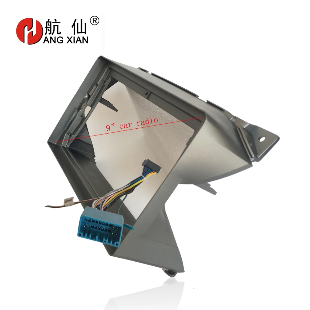 HANGXIAN 2 Din Автомобильная Радио фасции рамка для Suzuki Alto 2009-2013 автомобильный DVD gps navi Панель приборная панель комплект установка рамка отделка рамка