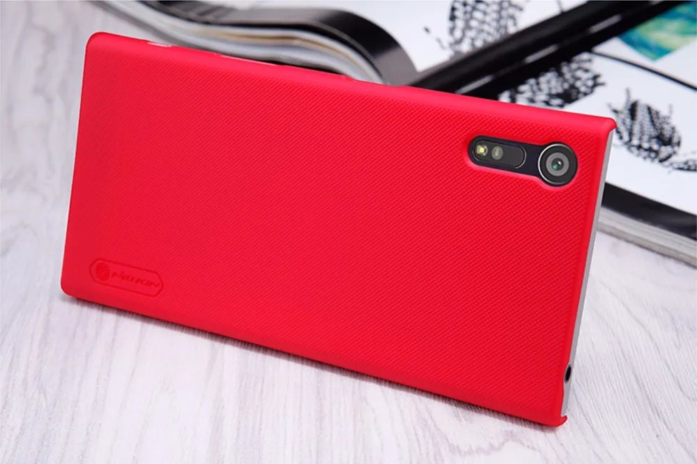 Nillkin Матовый Жесткий ПК противоударный чехол для sony Xperia XZ XZS защитный чехол s