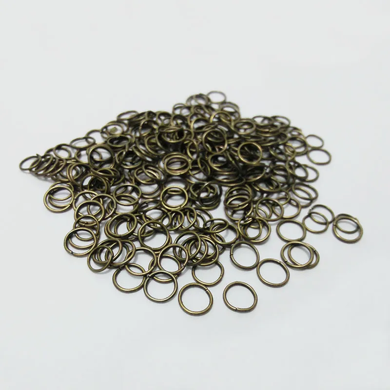 5mm bronze BEAUCHAMP ювелирные изделия фурнитура ожерелье соединитель прыгающие Кольца Открытые петли крючки браслет из застежек разделитель бусины шнур подвески - Цвет: 5mm bronze