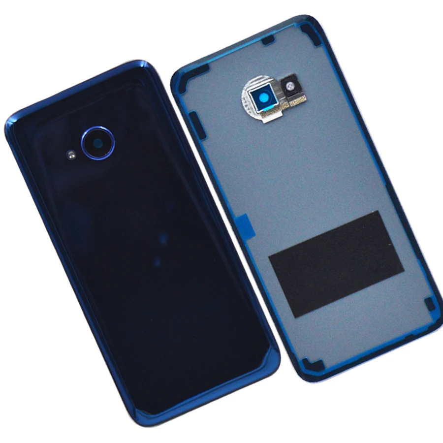 Для htc U11 life задняя крышка корпуса батареи с объективом камеры задний стеклянный чехол Замена для htc U11 lite задняя крышка корпуса