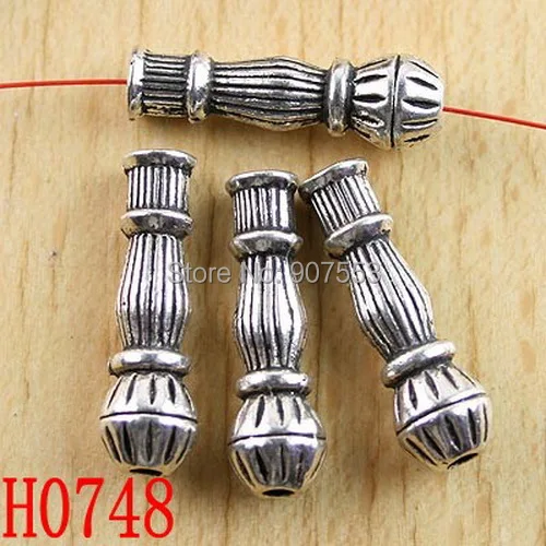 

20pcs tibetan silver vase Spacer Beads Findings h0748
