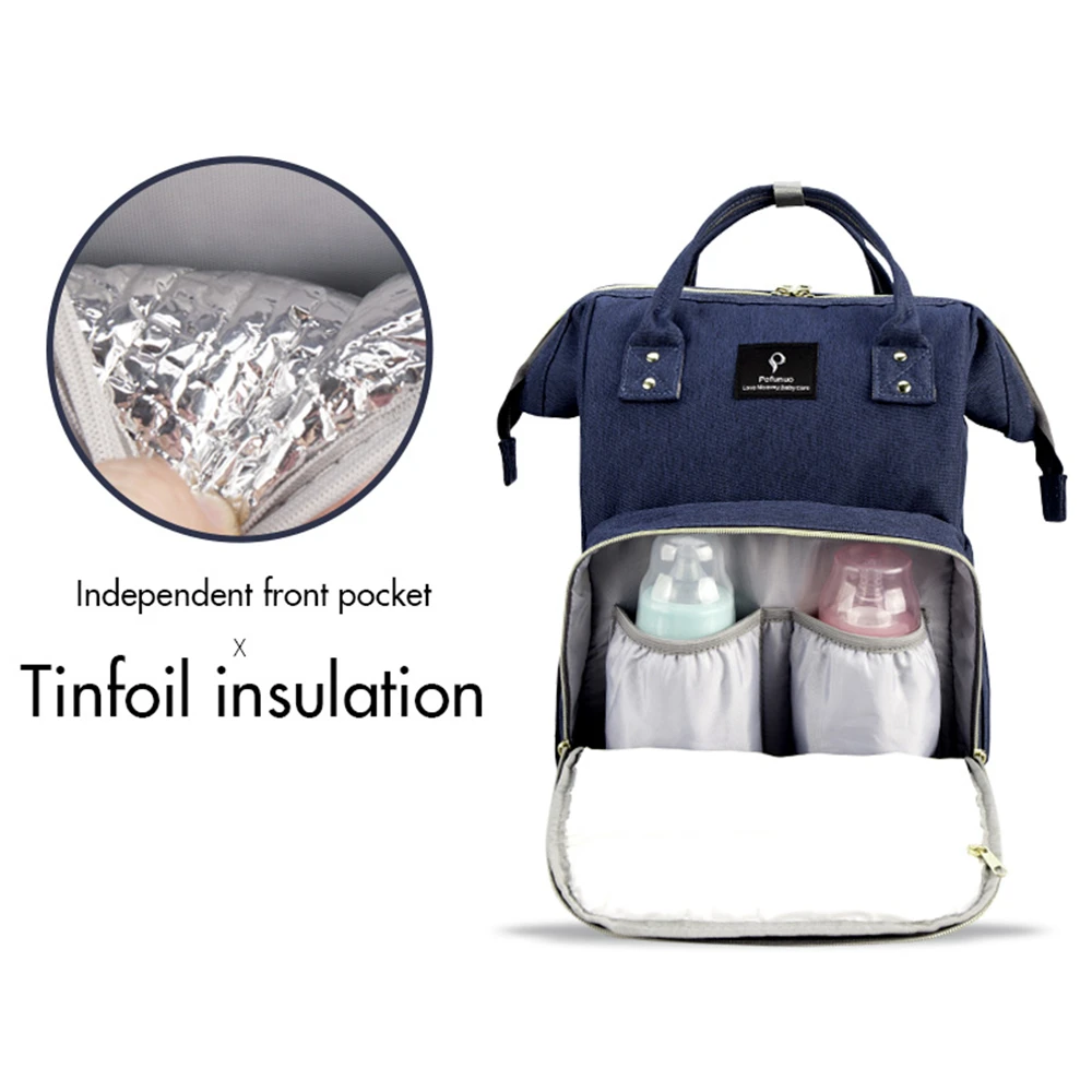 Рюкзак для мам с usb интерфейсом Большая вместительная водонепроницаемая сумка