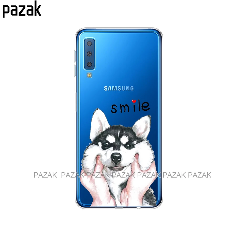 Силиконовый чехол для samsung Galaxy A7 чехол для телефона чехол Цветная печать задняя крышка для samsung A7 A750 A750F 6,0 дюймов - Цвет: 61344