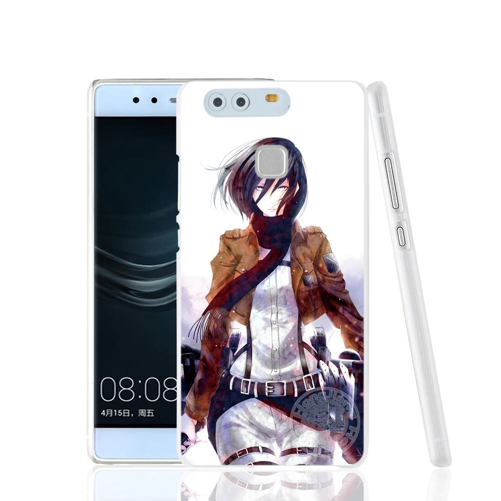 HAMEINUO чехол для телефона с логотипом атаки на Титанов из японского аниме huawei Ascend P7