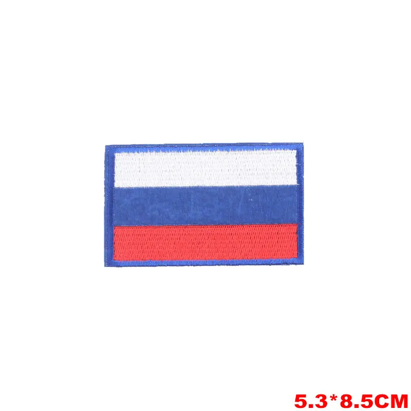 ZOTOONE флаг страны патч для одежды вышитый аппликация лего значки наклейки России