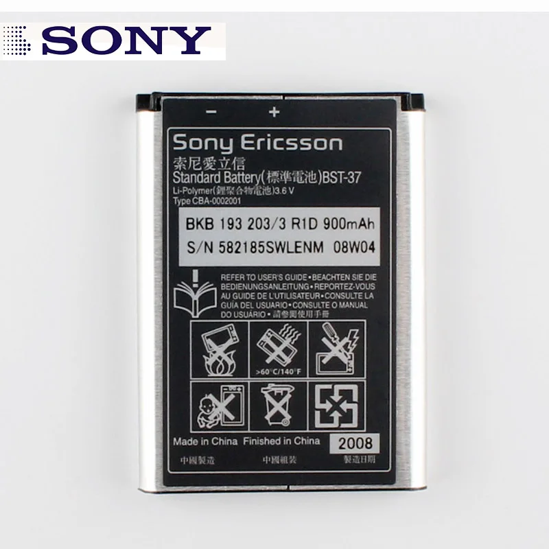 Оригинальный аккумулятор большой емкости для телефона Sony Ericsson K200c J100i W550i K600i K758i