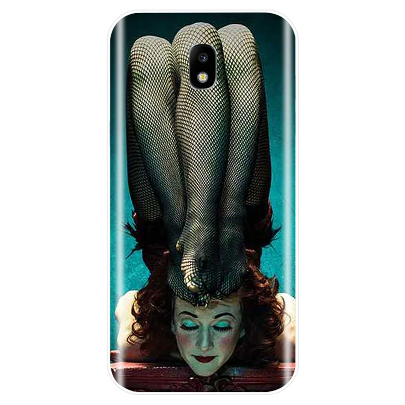 V чехол с американской страшной историей мягкий силиконовый для телефона Samsung Galaxy
