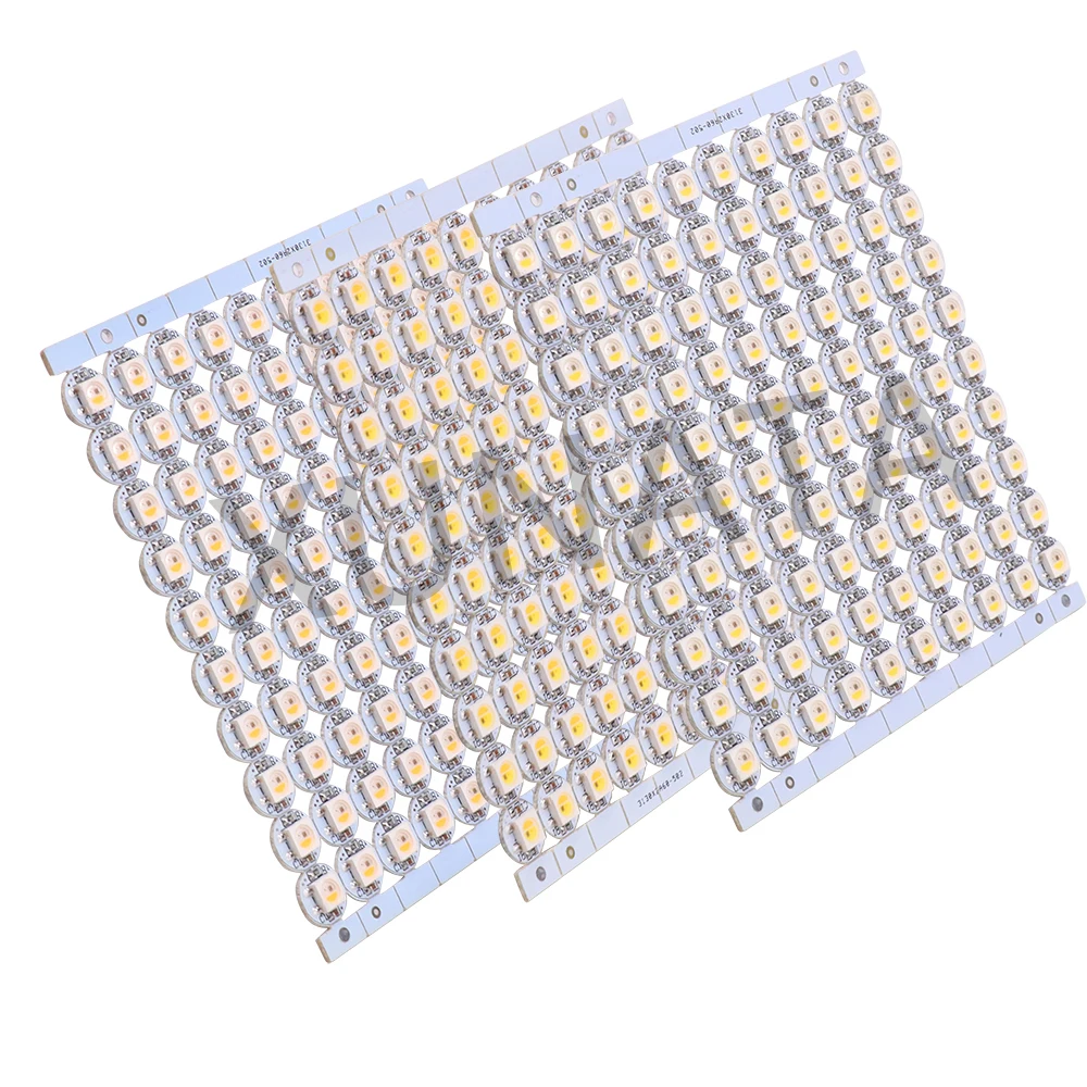 Светодиодный 4-контактный чип WS2812B WS2812 10 ~ 1000 шт. плата радиатора и DC5V 5050 RGB WS2811 IC