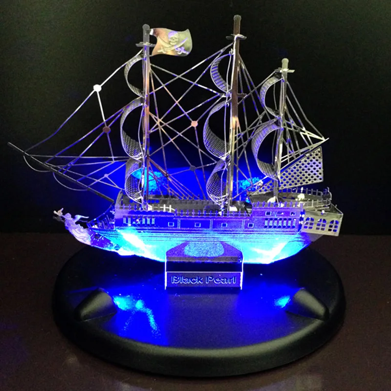 Металлический 3D дисплей с головоломкой коробка цвета Led патрон кусачки для резки длинный нос плоскогубцы Пинцет Инструменты Наборы