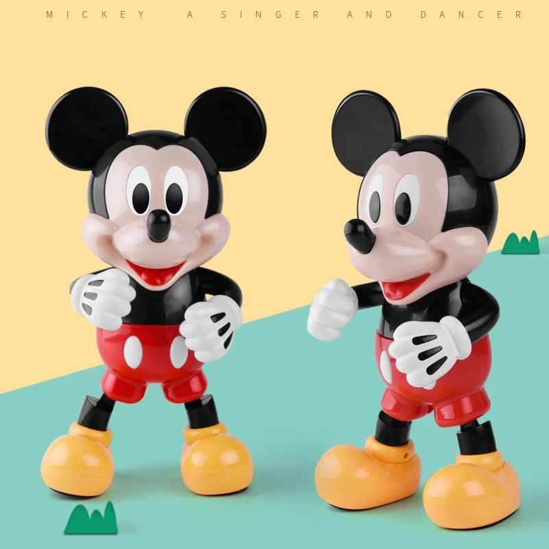 Игрушка Микки Маус Disney экшн фигурка светящаяся музыкальная модель игрушка для
