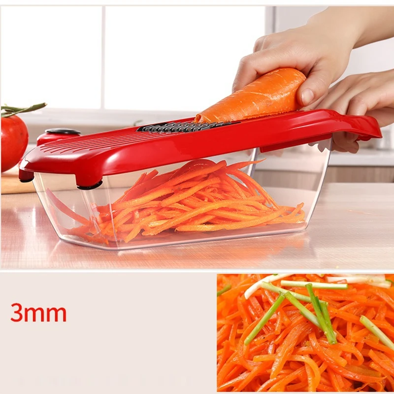 Многофункциональный ручной для овощей измельчитель картофеля резак моркови
