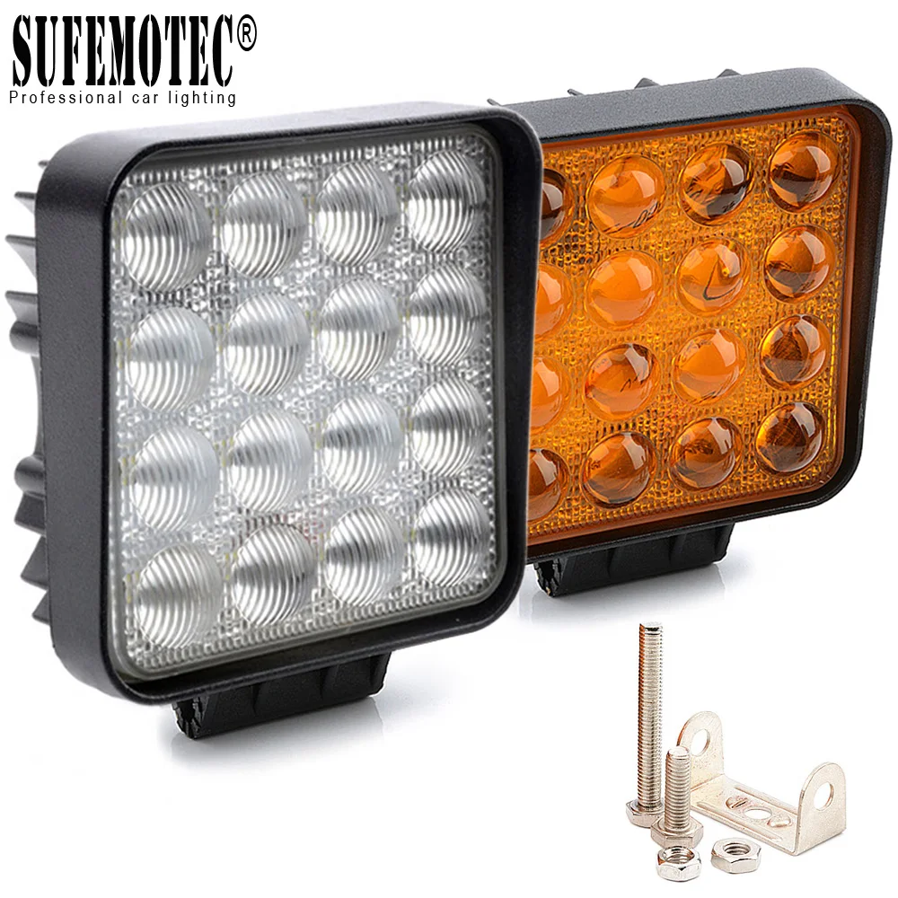 5D объектив 4 дюйма светодиодный рабочий свет для внедорожника автомобиля 4WD