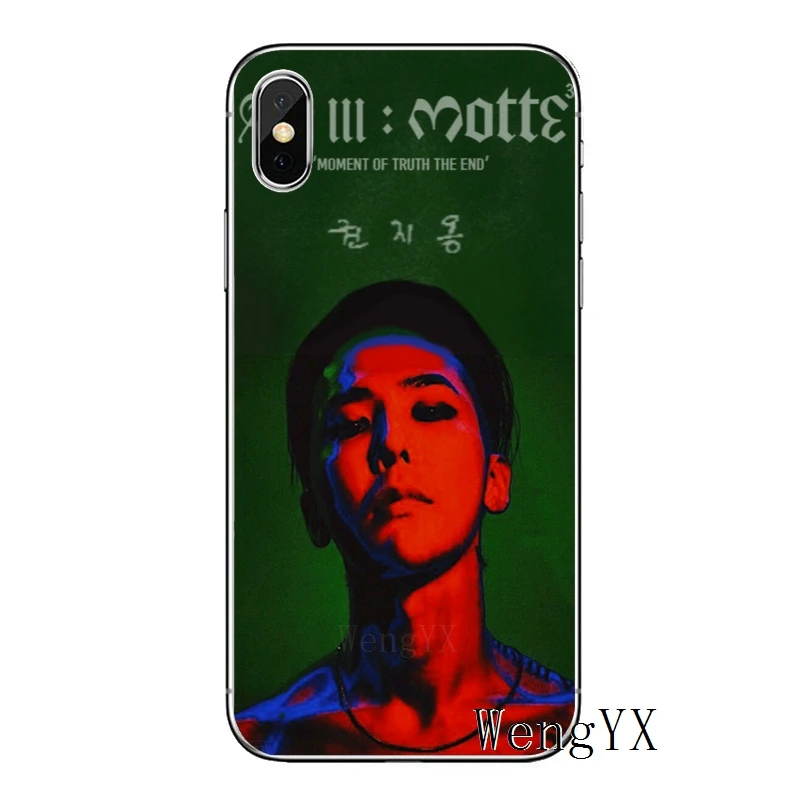 G dragon peaceminusone для samsung Galaxy S10 S9 S8 S7 S6 edge Plus Lite S5 S4 Note 9 8 5 Чехол Мягкий чехол для телефона