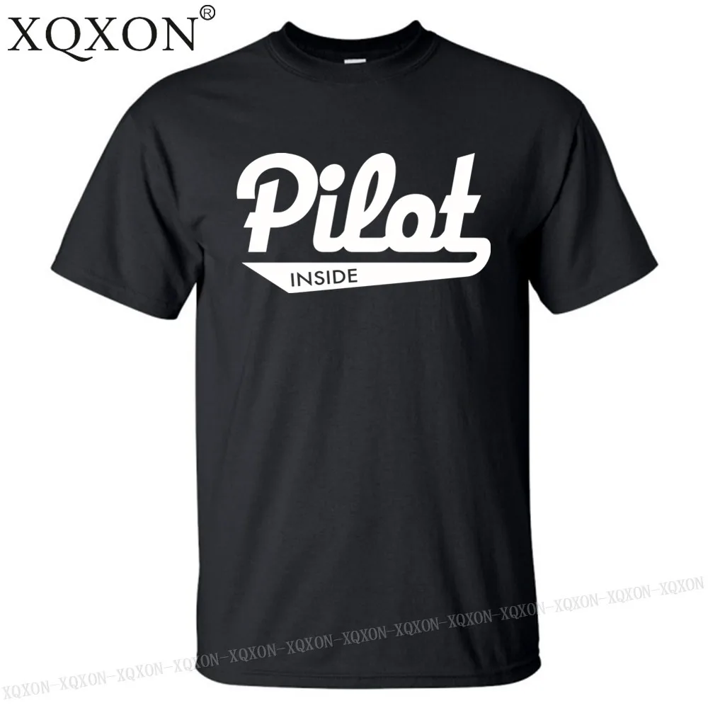 

New-personality cotton men t shirt fashion high quality pilot inside summer Short sleeves man t-shirt tops K91