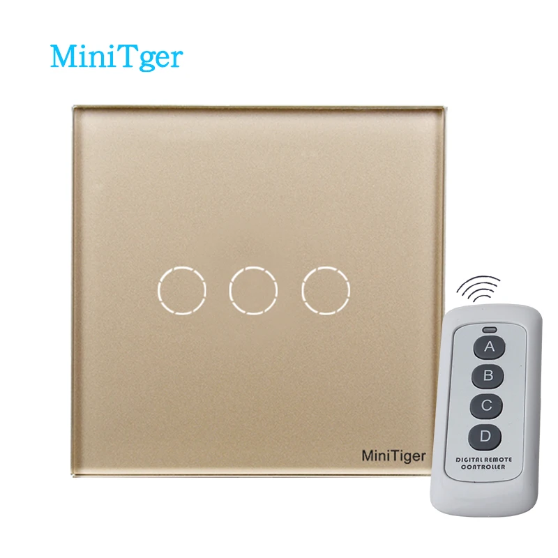 MiniTiger 2018 новый стиль 3 банды 1 способ беспроводной Дистанционное управление